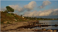 Kelstrup Strand / Slagelse am Abend Foto & Bild | europe, scandinavia ...