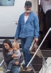 Mel Gibson arrives to Atlanta with girlfriend Rosalind Ross and son ...