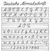 Deutsche normalschrift ab 01091941 - Ausgangsschrift – Wikipedia ...