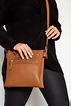 Tan Zip Cross Body Bag | Yours Clothing