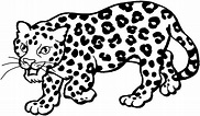 Leopard Coloring Pages - Best Coloring Pages For Kids | Baby snow ...