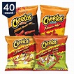 Cheetos Flamin' Hot & Spicy Variety Snack Pack, 1 oz Bags, 40 Count ...