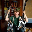 Here's Billy Childish with the first 2 Dazzlelac guitars @ Fab Guitars