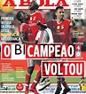 Benfica Sempre!: como devia ser a capa do jornal A Bola de hoje...
