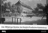 View of the parade ground and the teaching building of the Berlin Cadet ...