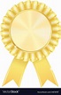 Golden award badge Royalty Free Vector Image - VectorStock
