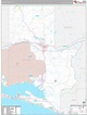 Walton County, FL Wall Map Premium Style by MarketMAPS