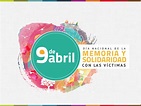 9 de abril | Día nacional de la memoria y solidaridad con las víctimas