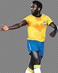 HD Pelé Render - Top 10 Brazilian Players Transparent PNG Image ...