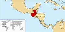 Ubicación geográfica de Guatemala - Guatemala mi país