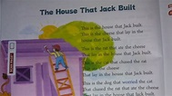 Poem The House That Jack Built of class 3 with full explanation ...