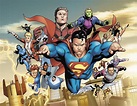 Comics Legion Of Super Heroes Superman Fondo de Pantalla