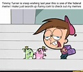 Timmy Turner is sleep wishing last year this is one of the federal meme ...