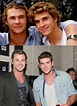 VJBrendan.com: Chris and Liam Hemsworth Then and Now...