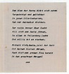 Hesse, Hermann "Sommerhöhe". Ms. Gedicht mit eigenh. Titel ...
