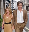Chris Pine and Annabelle Wallis hold hands in London