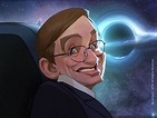 Cartoon Caricature of Stephen Hawking by xidingart | Stephen hawking ...
