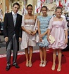 La princesse Stéphanie de Monaco et ses trois enfants : Louis Ducruet ...