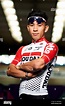 Caleb Evans during the 6 day cycling photocall at the Lee Valley ...