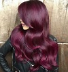 49 de las ideas más llamativas de color rojo oscuro para el cabello ...