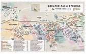 Palm Springs California Map – Topographic Map of Usa with States