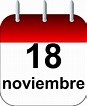 Que se celebra el 18 de noviembre - Calendario