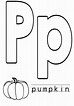 Letter P coloring pages to download and print for free