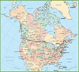 Printable Map Of The United States And Canada - Printable US Maps
