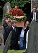 alan rickman funeral - Google Search | Rik mayall, Funeral, Casket flowers