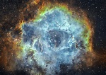 The Rosette nebula in SHO – captured with 11 inch telescope – Space On ...