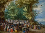 The Sermon on the Mount by Jan Brueghel the Elder (1598) - Public ...