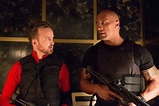 Una spia e mezzo: Aaron Paul e Dwayne Johnson in una scena del film ...