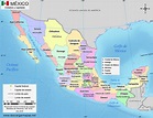 La división política de México: estados, capitales y territorios