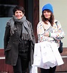 Helena Christensen enjoys an outing with her lookalike mother in the ...