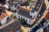 Luftbild Dinslaken - Kirchengebäude der Evangelische Stadtkirche ...