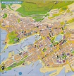 Karte von Bergen - Stadtplan Bergen