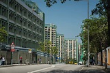香港攝影景點｜愛民邨，位在港鐵何文田站，一不小心踏進時光迴廊就走進老香港的幾何世界 - 羅賓的攝影漫步