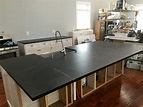 Pinheros Altos Soapstone Countertops - Industrial - Kitchen - New York ...