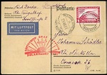 Sammlershop24 | DR 1931 Zeppelinkarte der Polarfahrt des LZ 127 mit ...