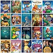 1971-1993 Disney movies in order of release. | Disney collage, Disney ...