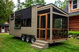 Amazing, 25 foot tiny house on wheels with screened in porch, for sale