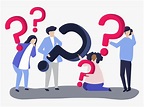 Question Mark With People, HD Png Download , Transparent Png Image ...