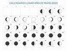Calendario Lunar Mayo Año 2020 | Fases Lunares