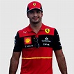 2022 F1 Official Racing T-shirt Ferrari Team Carlos Sainz Polo-Shirt ...