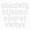 6 Best Images of Printable Block Letters Small Medium - Large Size ...