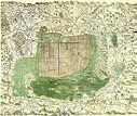 ALONSO DE SANTA CRUZ Comparación de planos de Tenochtitlan 1550 ...