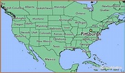Map of Pittsburgh | Where is Pittsburgh? | Pittsburgh Map English ...