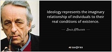 Louis Althusser Quote | Aesthetic words, Quotes, Interesting quotes