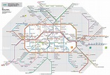 U Bahn S Bahn Plan Berlin - information online