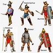 Gladiatores Types Of Gladiators, Roman Gladiators, Alter Krieger ...